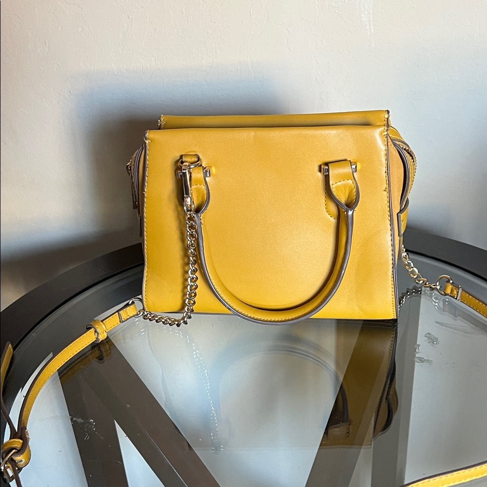 Yellow Leather Handbag